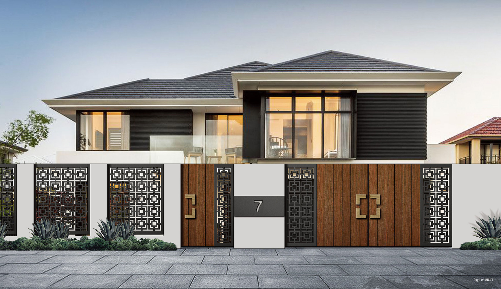 庭院門(mén)系列LY02-002