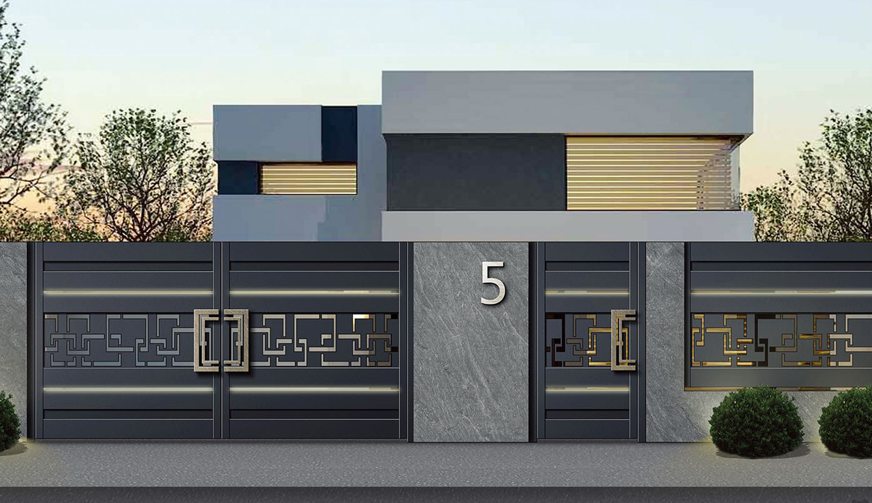 庭院門(mén)系列LY02-006